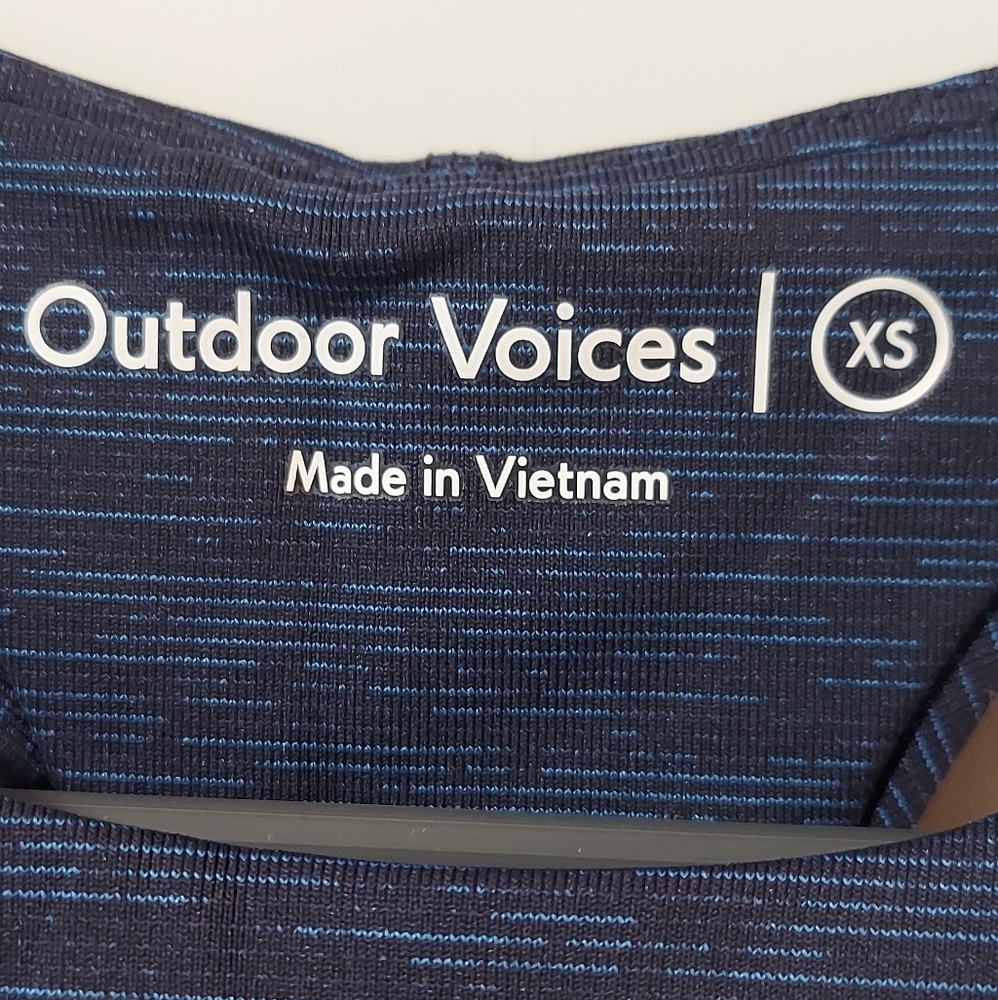 NWT Outdoor Voices Move Free Crop Top Size XS - Picture 4 of 6